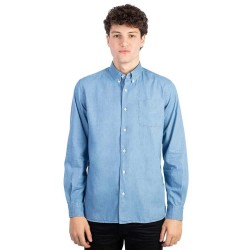 риза,с,дълъг,ръкав,мъжки,ризи,woolrich,classic,long,sleeve,shirt,blue,(indigo)