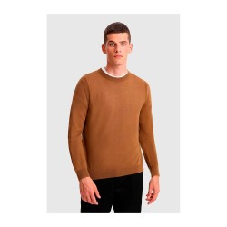 блуза,мъжки,пуловери,woolrich,lana,merino,sweater,brown,(brown)