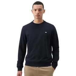 блуза,мъжки,пуловери,woolrich,light,classic,sweatshirt,blue,(blue)