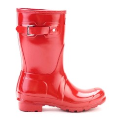 обувки,дамски,боти,дамски,високи,обувки,за,ходене,hunter,original,short,gloss,rain,boots,red