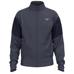 Яке Mizuno Athletics tracksuit jacket - Grey (Odyssey Gray / Baritone blue) яке,мъжки,анцузи,mizuno,athletics,tracksuit,jacket,grey,(odyssey,gray,baritone,blue)