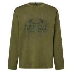 тениска,мъжки,тениски,oakley,illusion,long,sleeve,t,shirt,green,(army,green)