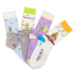 чорапи,дамски,чорапи,sock,affairs,the,little,prince,socks,4,pairs,multicolor
