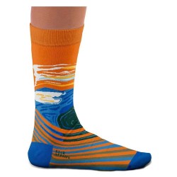 чорапи,дамски,чорапи,sock,affairs,the,scream,socks,orange