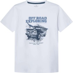 тениска,детски,тениски,hackett,adventure,car,short,sleeve,t,shirt,optic,white,(white)