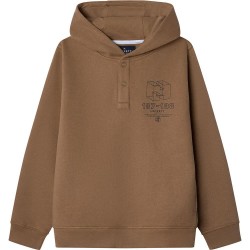 суичър,детски,блузи,hackett,box,hoodie,camel,beige,(brown)