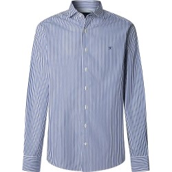 риза,с,дълъг,ръкав,мъжки,ризи,hackett,city,bengal,stripe,long,sleeve,shirt,blue,print,(blue)