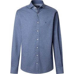 риза,с,дълъг,ръкав,мъжки,ризи,hackett,flannel,tape,long,sleeve,shirt,eton,blue,(blue)