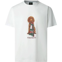 тениска,мъжки,тениски,hackett,heritage,harry,short,sleeve,t,shirt,white,(off,white)