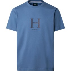 тениска,мъжки,тениски,hackett,heritage,short,sleeve,t,shirt,eton,blue,(blue)
