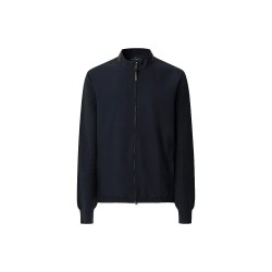 Блуза Hackett HM7000055 full zip sweater - Blue (Midnight Blue) блуза,мъжки,пуловери,hackett,hm7000055,full,zip,sweater,blue,(midnight,blue)