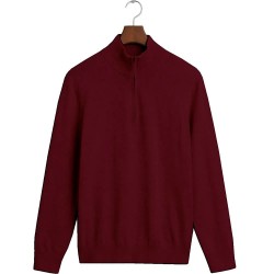 блуза,мъжки,пуловери,hackett,hm7000144,half,zip,sweater,red,(burgundy,red)