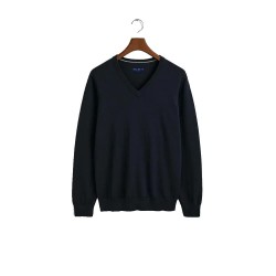 блуза,мъжки,пуловери,hackett,hm7000146,v,neck,sweater,navy,(blue)
