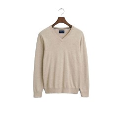 блуза,мъжки,пуловери,hackett,hm7000146,v,neck,sweater,malt,beige,(beige)