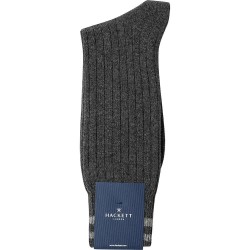 Чорапи Hackett HMU300032 long socks - Grey (Granite Grey) чорапи,мъжки,чорапи,hackett,hmu300032,long,socks,grey,(granite,grey)