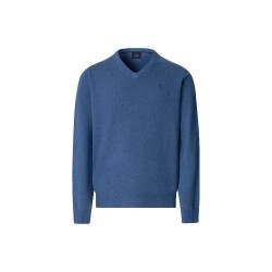 блуза,мъжки,пуловери,hackett,lambswool,v,neck,sweater,blue,(denim,blue)