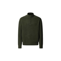 блуза,мъжки,пуловери,hackett,lambswool,half,zip,sweater,green,(hunter,green)