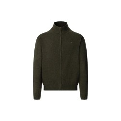 блуза,мъжки,пуловери,hackett,lambswool,full,zip,sweater,green,(hunter,green)