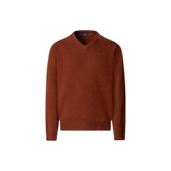 блуза,мъжки,пуловери,hackett,lambswool,v,neck,sweater,brown,(cognac,brown)