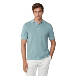 мъжки,блузи,с,яка,hackett,textured,short,sleeve,polo,blue,(lagoon,blue)