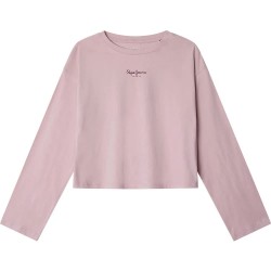 тениска,детски,тениски,pepe,jeans,ally,long,sleeve,t,shirt,pink,(light,orchid)