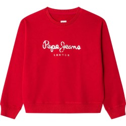 блуза,детски,блузи,pepe,jeans,annie,sweatshirt,deep,red,(red)
