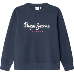 блуза,детски,блузи,pepe,jeans,art,sweatshirt,dulwich,blue,(blue)