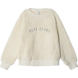 блуза,детски,блузи,pepe,jeans,aurora,sweatshirt,mousse,white