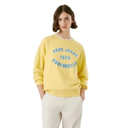 блуза,дамски,блузи,pepe,jeans,baia,sweatshirt,lemon,yellow