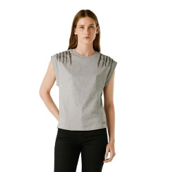 тениска,дамски,тениски,pepe,jeans,barry,sleeveless,t,shirt,light,grey,marl
