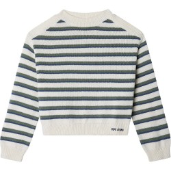 блуза,детски,блузи,pepe,jeans,beck,sweater,antique,white,(white)