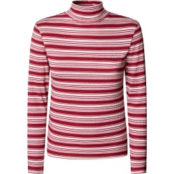 тениска,дамски,тениски,pepe,jeans,berona,long,sleeve,t,shirt,mauveglow,pink