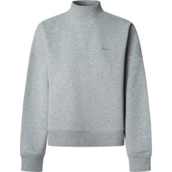 блуза,дамски,блузи,pepe,jeans,bila,sweatshirt,marl,grey