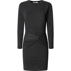рокля,дамски,поли,и,рокли,pepe,jeans,brais,long,sleeve,dress,black,(dark,grey,marl)