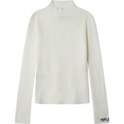 блуза,детски,блузи,pepe,jeans,brielle,sweater,mousse,white