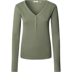 тениска,дамски,тениски,pepe,jeans,brett,long,sleeve,t,shirt,green,(khaki,green)