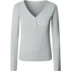 тениска,дамски,тениски,pepe,jeans,bume,long,sleeve,t,shirt,marl,grey,(grey)
