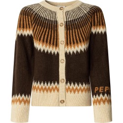 жилетка,дамски,пуловери,дамски,плетени,дрехи,pepe,jeans,cissy,cardigan,brown,(chocolate,brown)