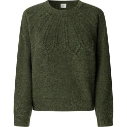 блуза,дамски,пуловери,дамски,плетени,дрехи,pepe,jeans,claudia,sweater,khaki,green