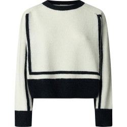 блуза,дамски,пуловери,дамски,плетени,дрехи,pepe,jeans,creola,sweater,white,(oyster,white)