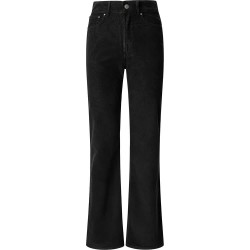 панталони,дамски,панталони,pepe,jeans,flare,willa,corduroy,high,waist,pants,black,(black)