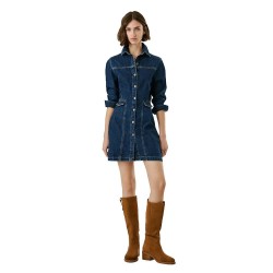 рокля,дамски,поли,и,рокли,pepe,jeans,gemma,denim,long,sleeve,dress,blue,(denim)