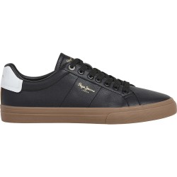 маратонки,мъжки,маратонки,pepe,jeans,kenton,base,trainers,black