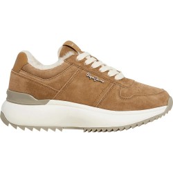 маратонки,дамски,маратонки,pepe,jeans,kimi,block,trainers,brown,(tobacco,brown)