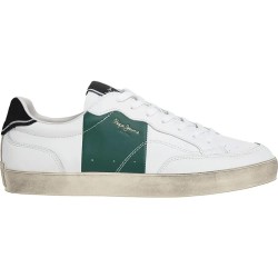 Маратонки Pepe jeans Lane Mix trainers - White (Off White) маратонки,мъжки,маратонки,дамски,маратонки,pepe,jeans,lane,mix,trainers,white,(off,white)