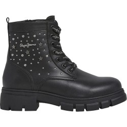 Pepe jeans Lilli Life booties - Black (Black) дамски,боти,дамски,високи,обувки,за,ходене,pepe,jeans,lilli,life,booties,black,(black)