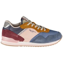 маратонки,дамски,маратонки,pepe,jeans,london,logo,trainers,manhattan,grey
