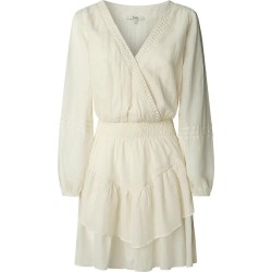 рокля,дамски,поли,и,рокли,pepe,jeans,lorenza,long,sleeve,dress,oyster,white,(beige)