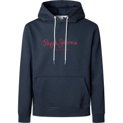 суичър,мъжки,пуловери,pepe,jeans,macbeth,plain,hoodie,dulwich,blue,(blue)