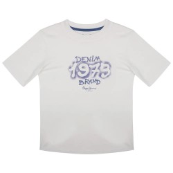 тениска,детски,тениски,pepe,jeans,nelton,short,sleeve,t,shirt,white